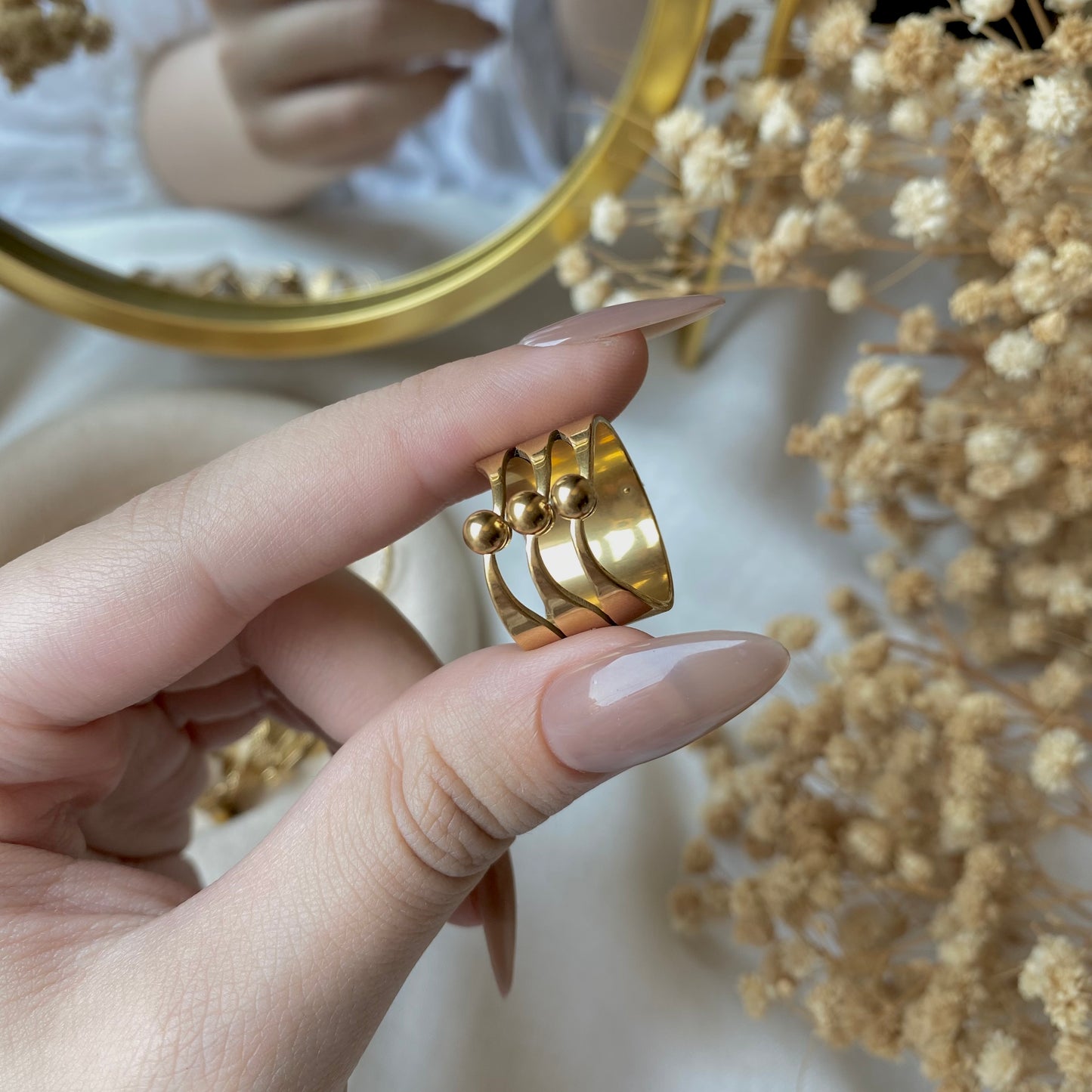 50556 Gold Plated Ring