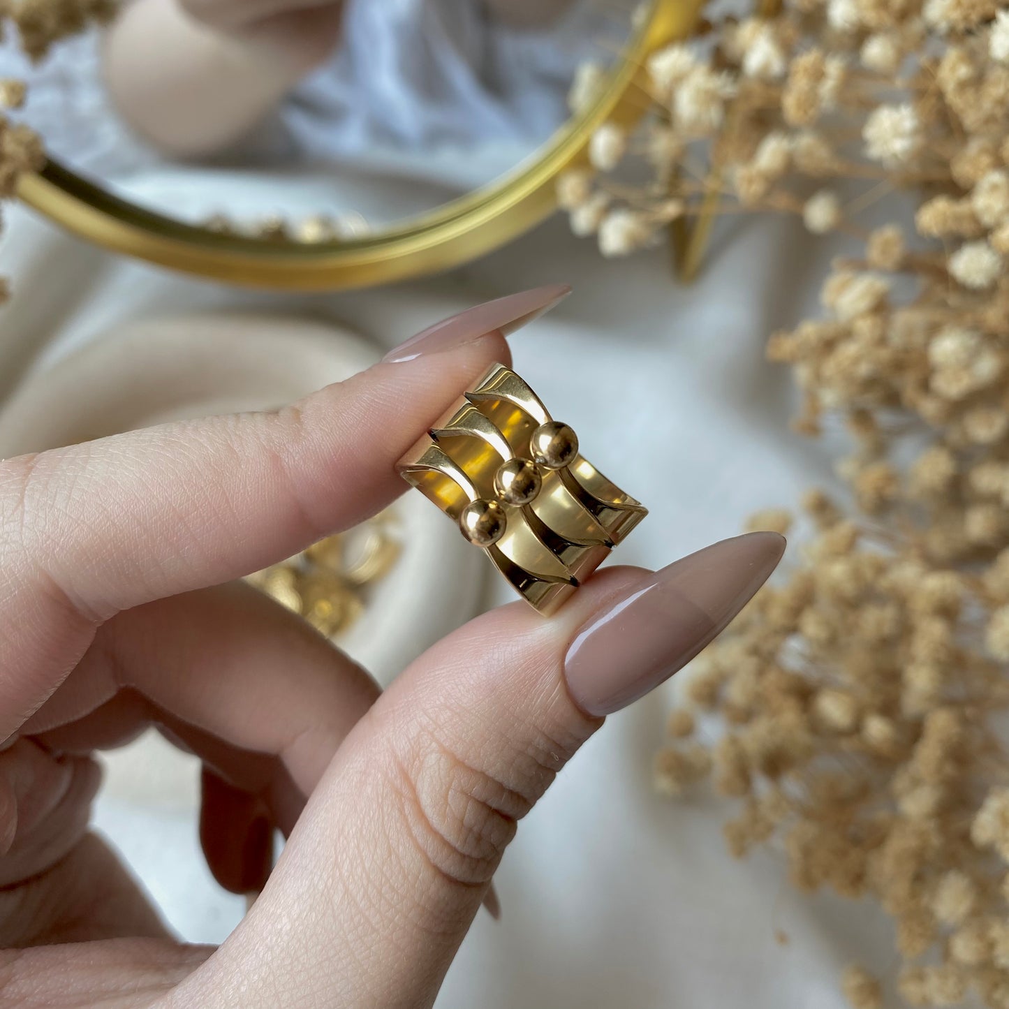50556 Gold Plated Ring