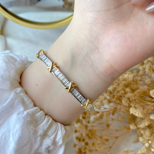 #20004 Copper Gold Plated bangle