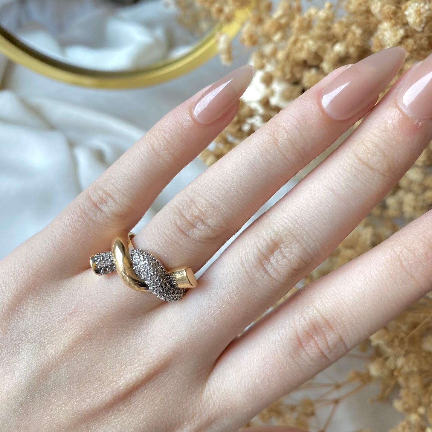 #50019 Copper Gold Plated Ring