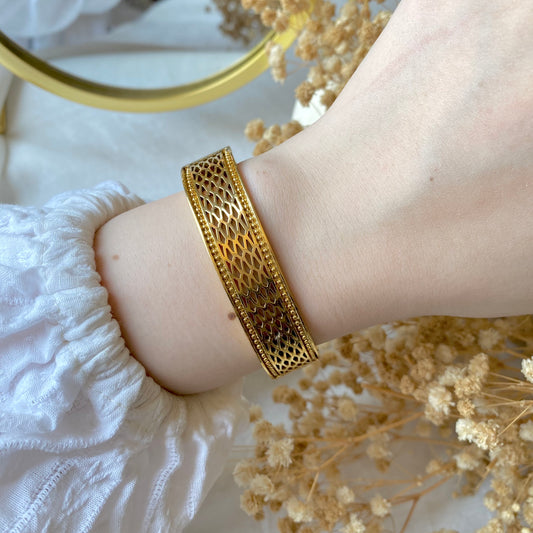 20361 Gold Plated Bangle