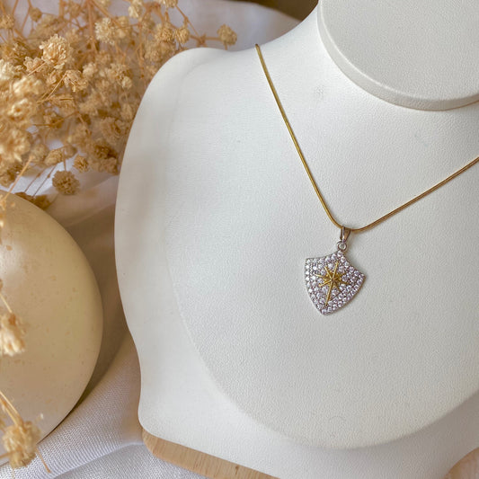 #10023 Copper Gold Plated Necklace