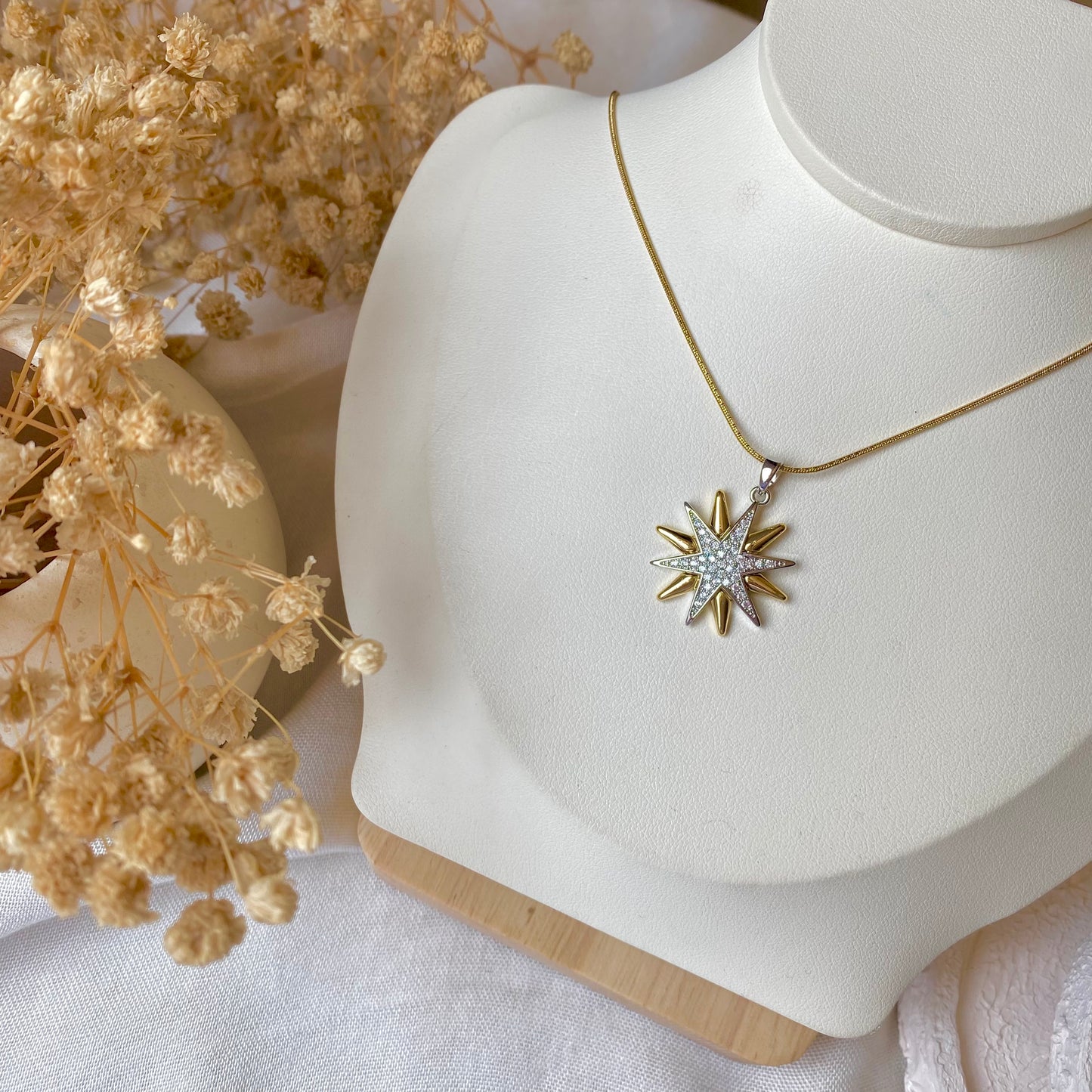 #10021 Copper Gold Plated Necklace