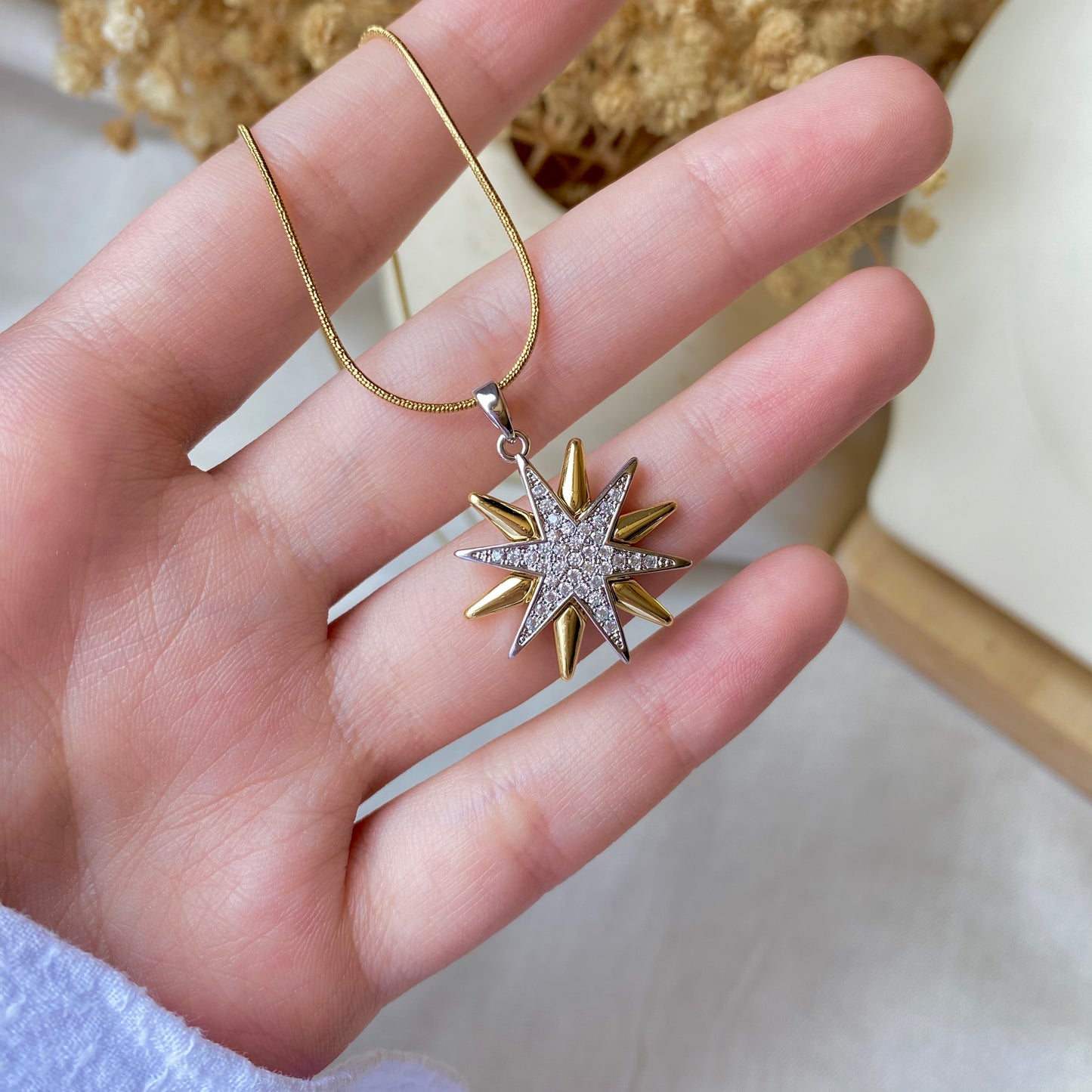 #10021 Copper Gold Plated Necklace