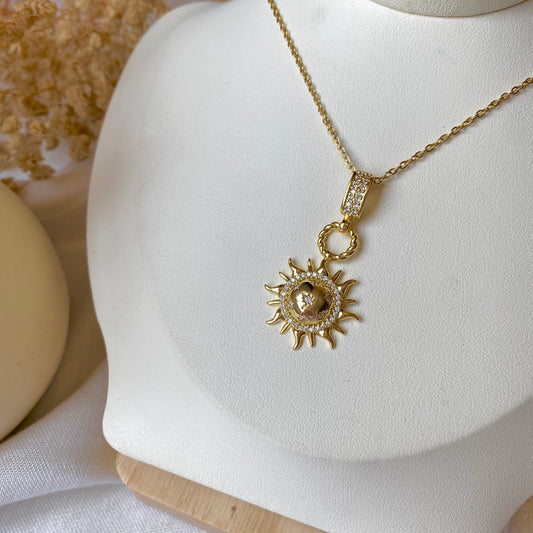 #10022 Copper Gold Plated Necklace