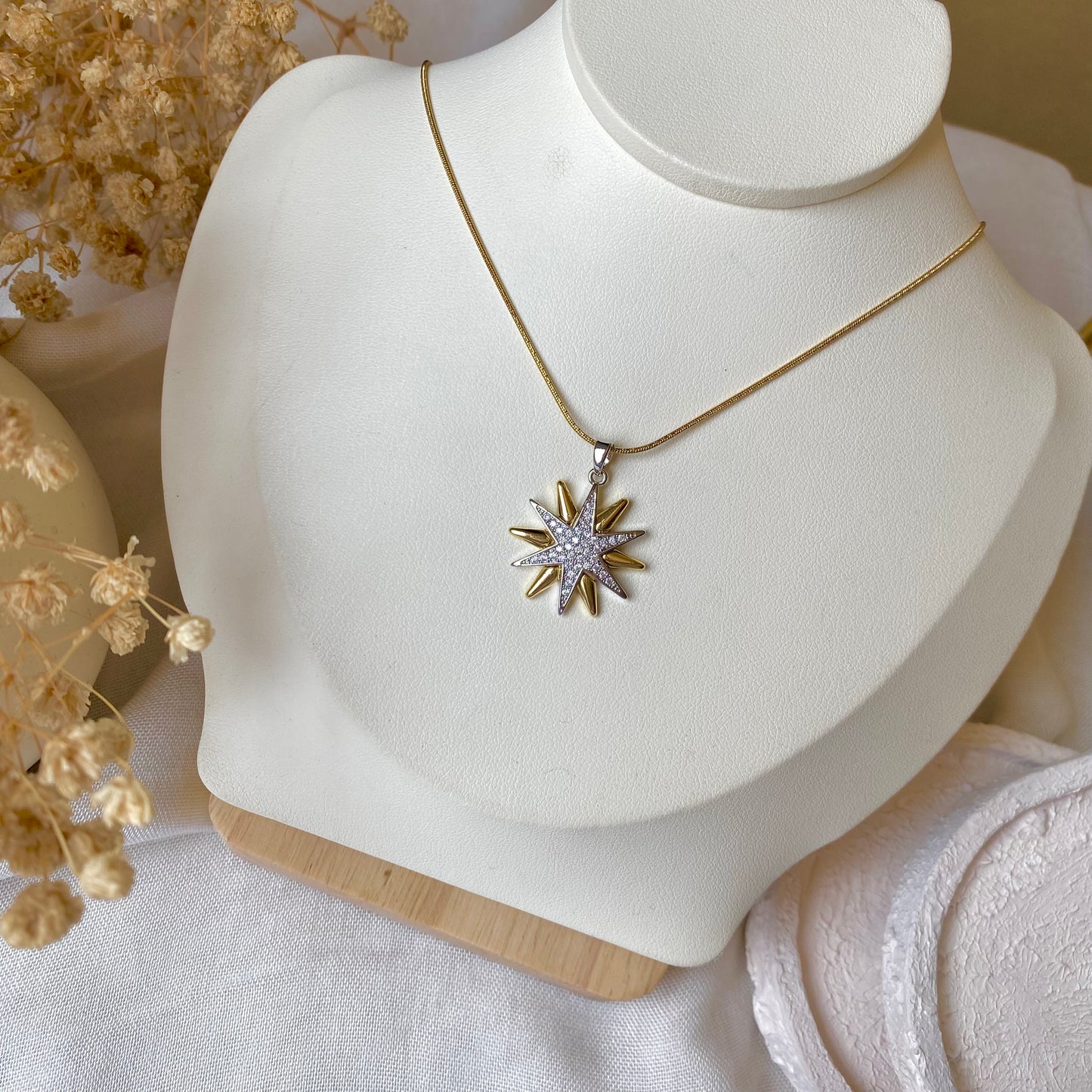 #10021 Copper Gold Plated Necklace