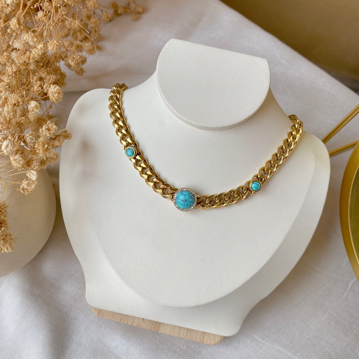 10802 Gold Plated Necklace