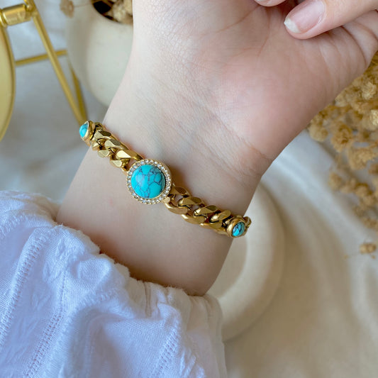 30545 Gold Plated Bracelet