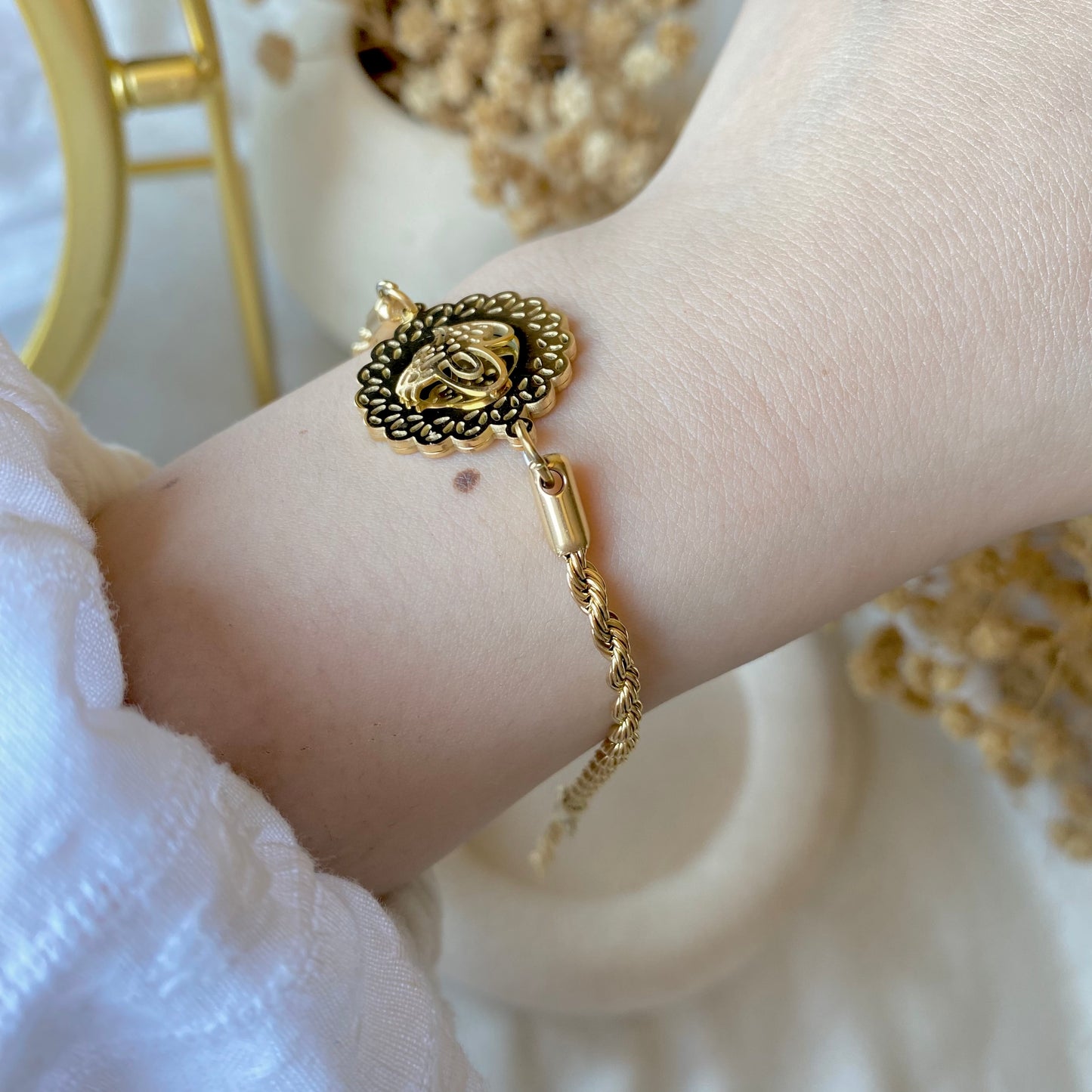 30550 Gold Plated Bracelet