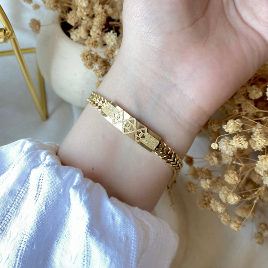30551 Gold Plated Bracelet