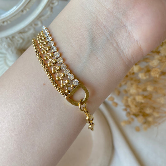 30566 Gold Plated Bracelet