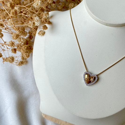#10031 Copper Gold Plated Necklace