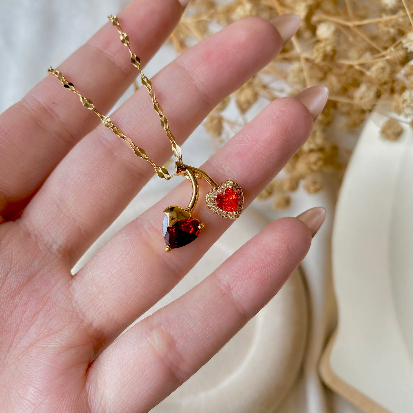 #10032 Copper Gold Plated Necklace