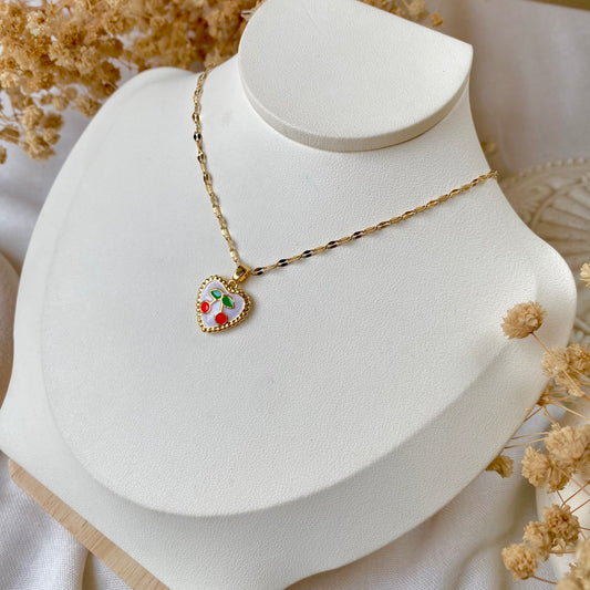 #10045 Copper Gold Plated Necklace (Double Face)