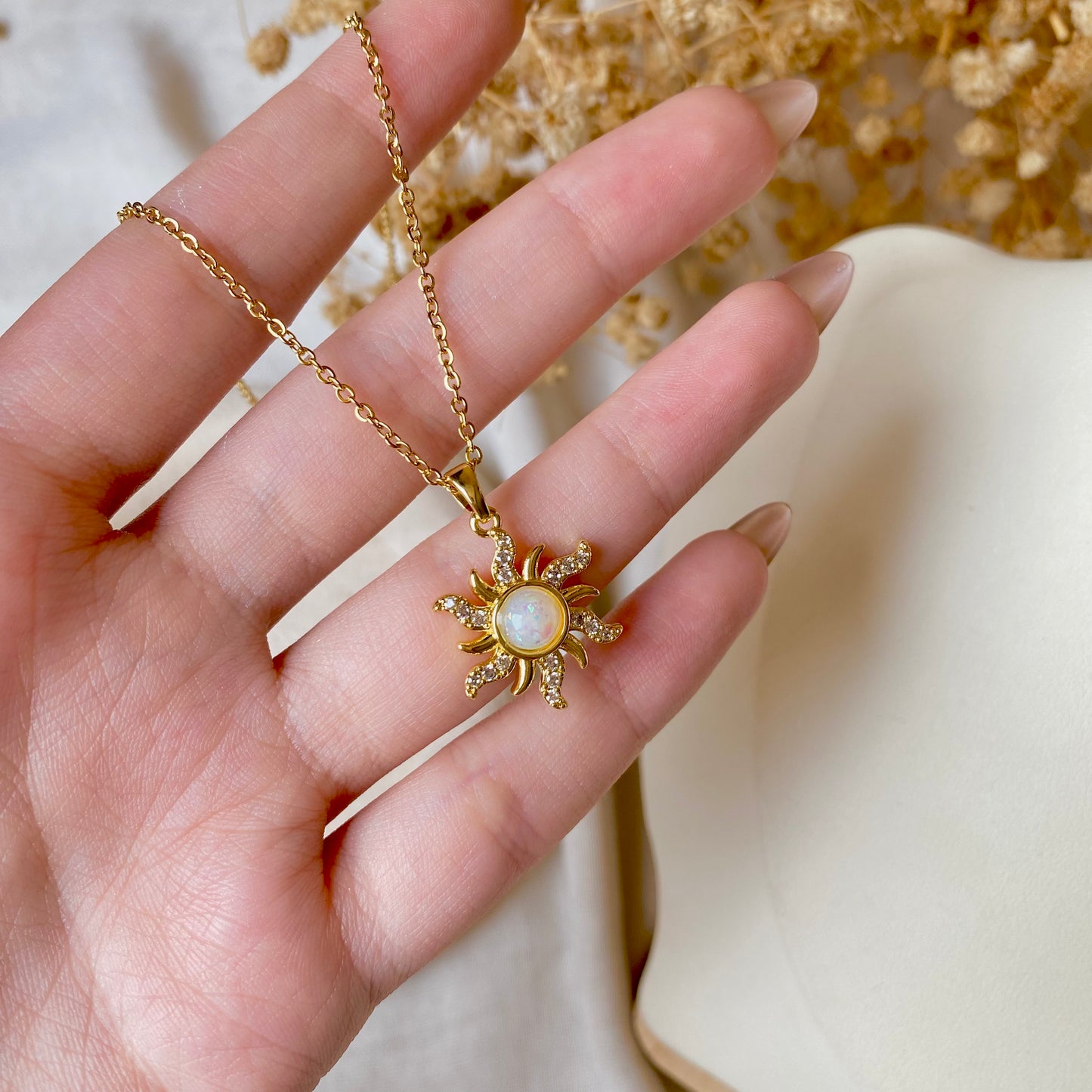 #10053 Copper Gold Plated Necklace