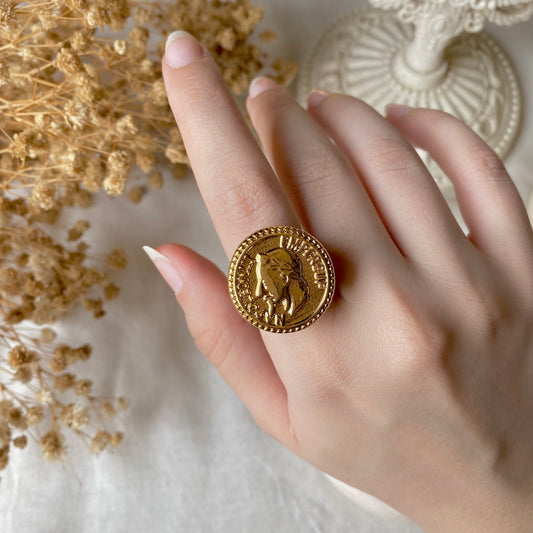 50567 Gold Plated Ring