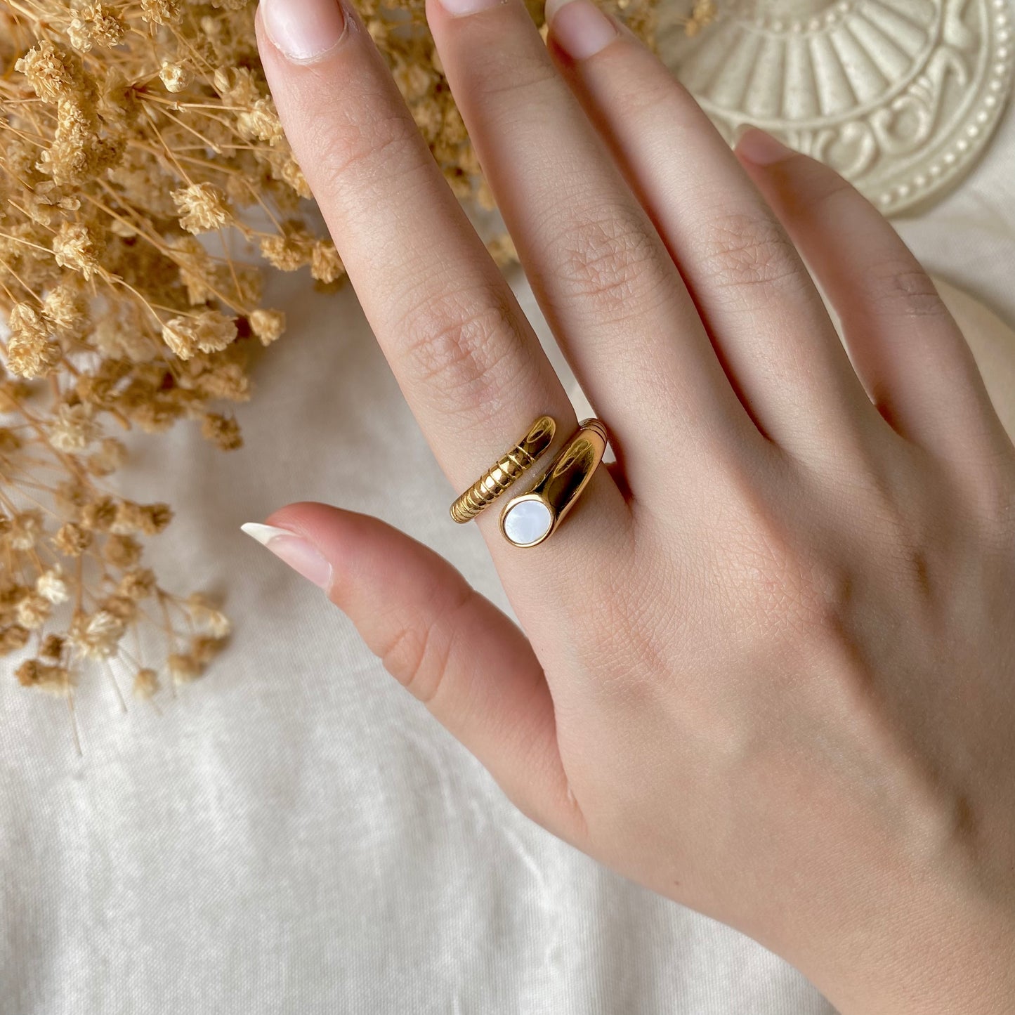 50571 Gold Plated Ring