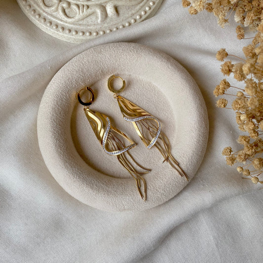40467 gold plated Earrings
