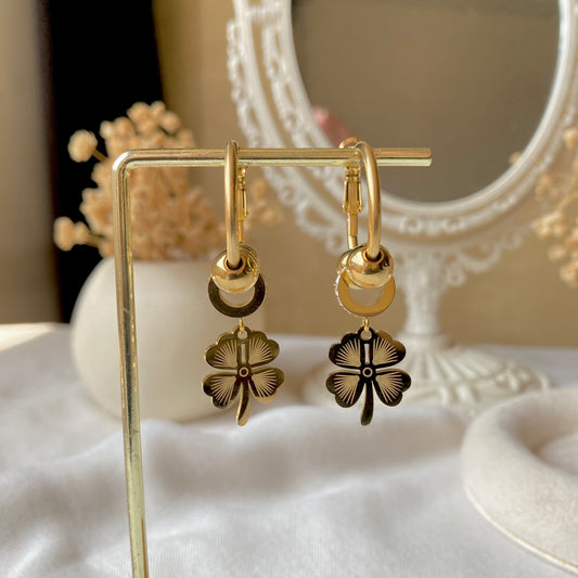 40469 gold plated Earrings