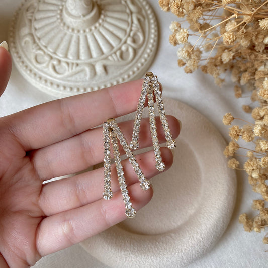 # 40008 Copper gold plated Earrings