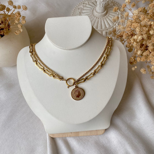 10829 Gold Plated Necklace