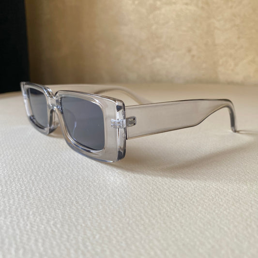 0009-4  Bold Style Rectangular Sunglasses