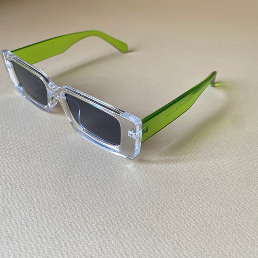 0009-1  Bold Style Rectangular Sunglasses