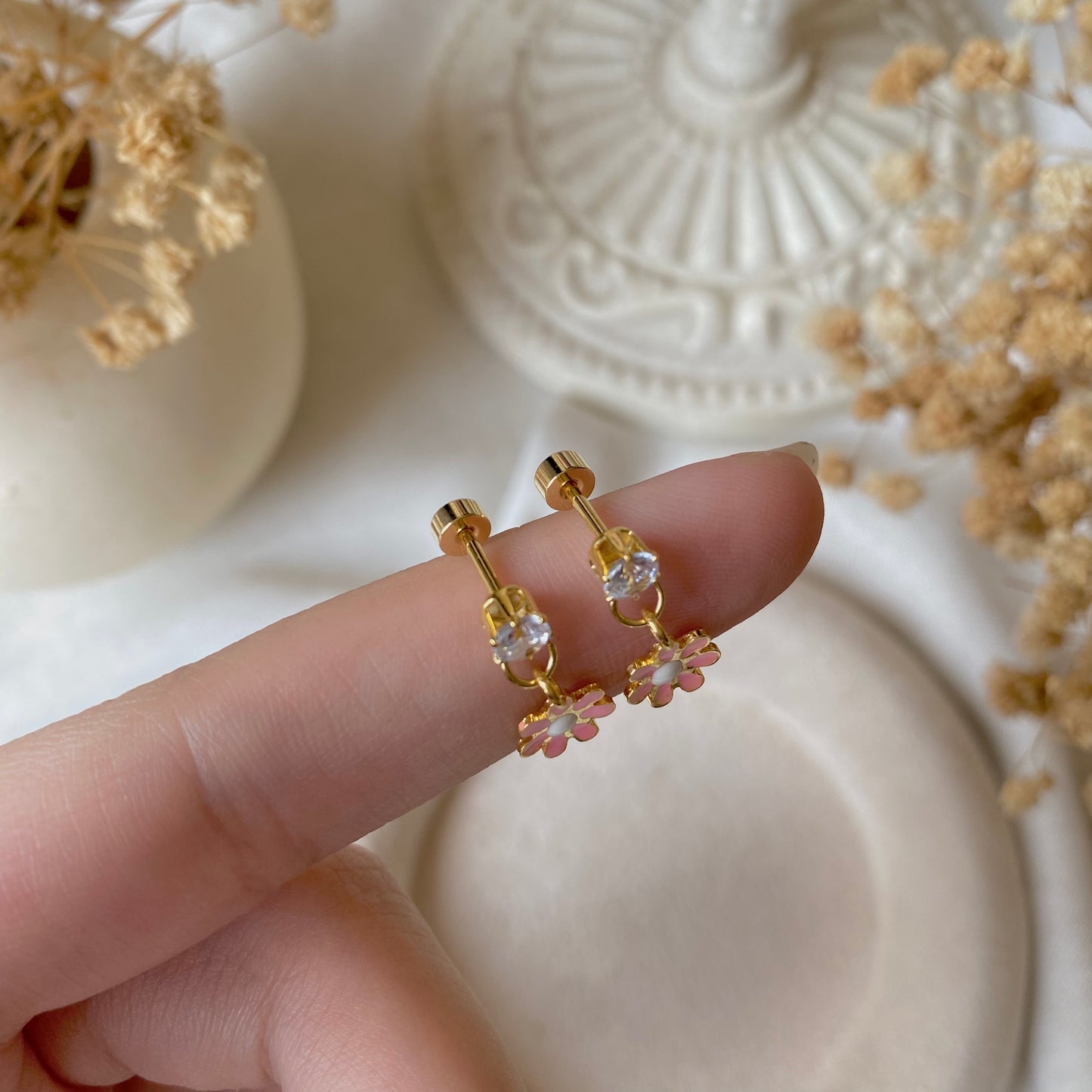 #00112 Copper Gold Plated Piercing