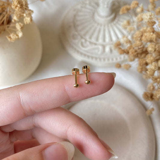 #00113 Copper Gold Plated Piercing