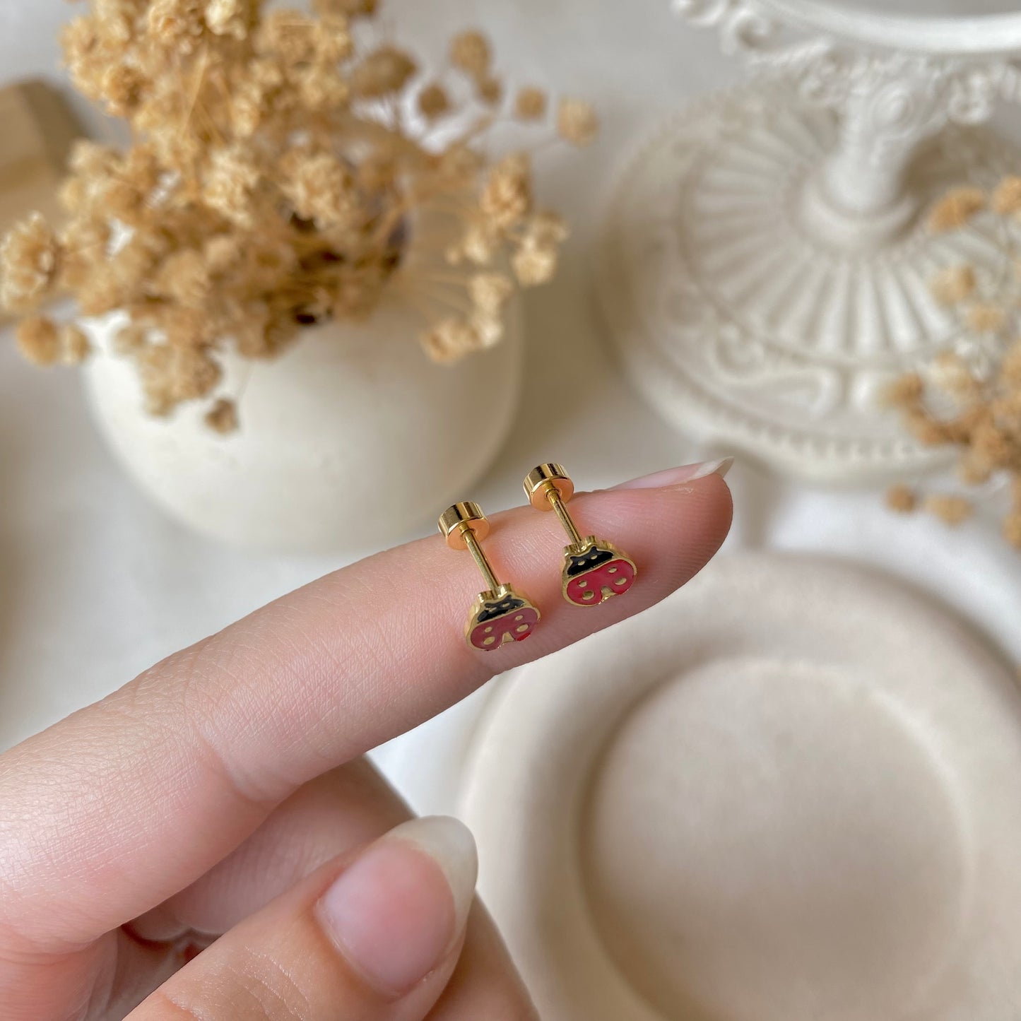#00115 Copper Gold Plated Piercing
