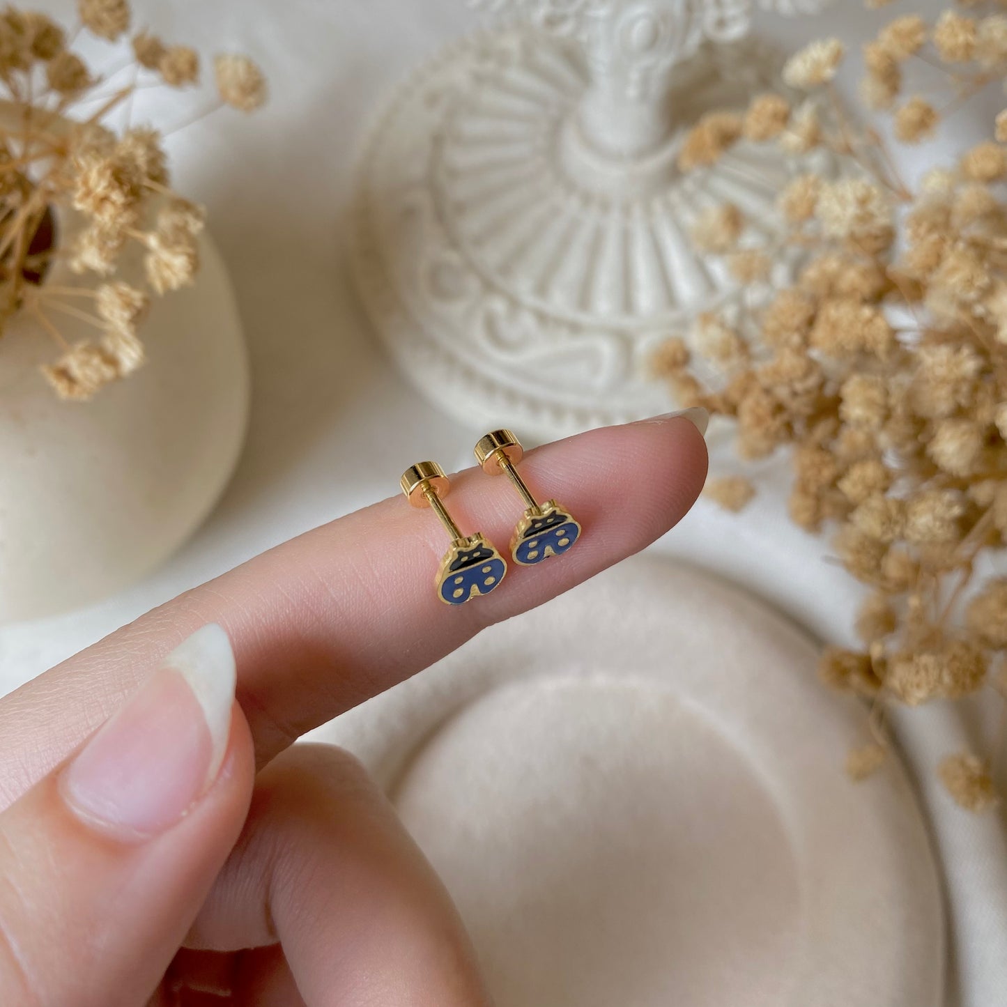 #00116 Copper Gold Plated Piercing