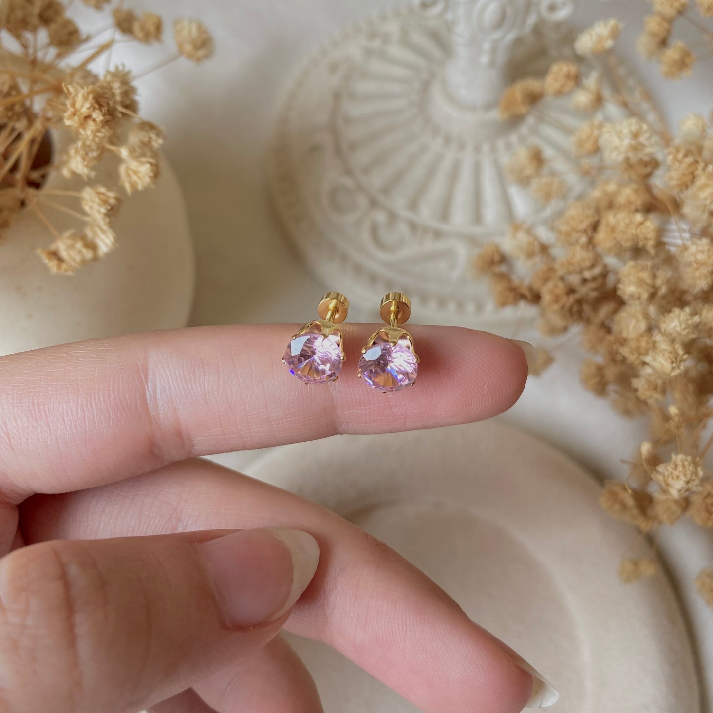 #00119 Copper Gold Plated Piercing