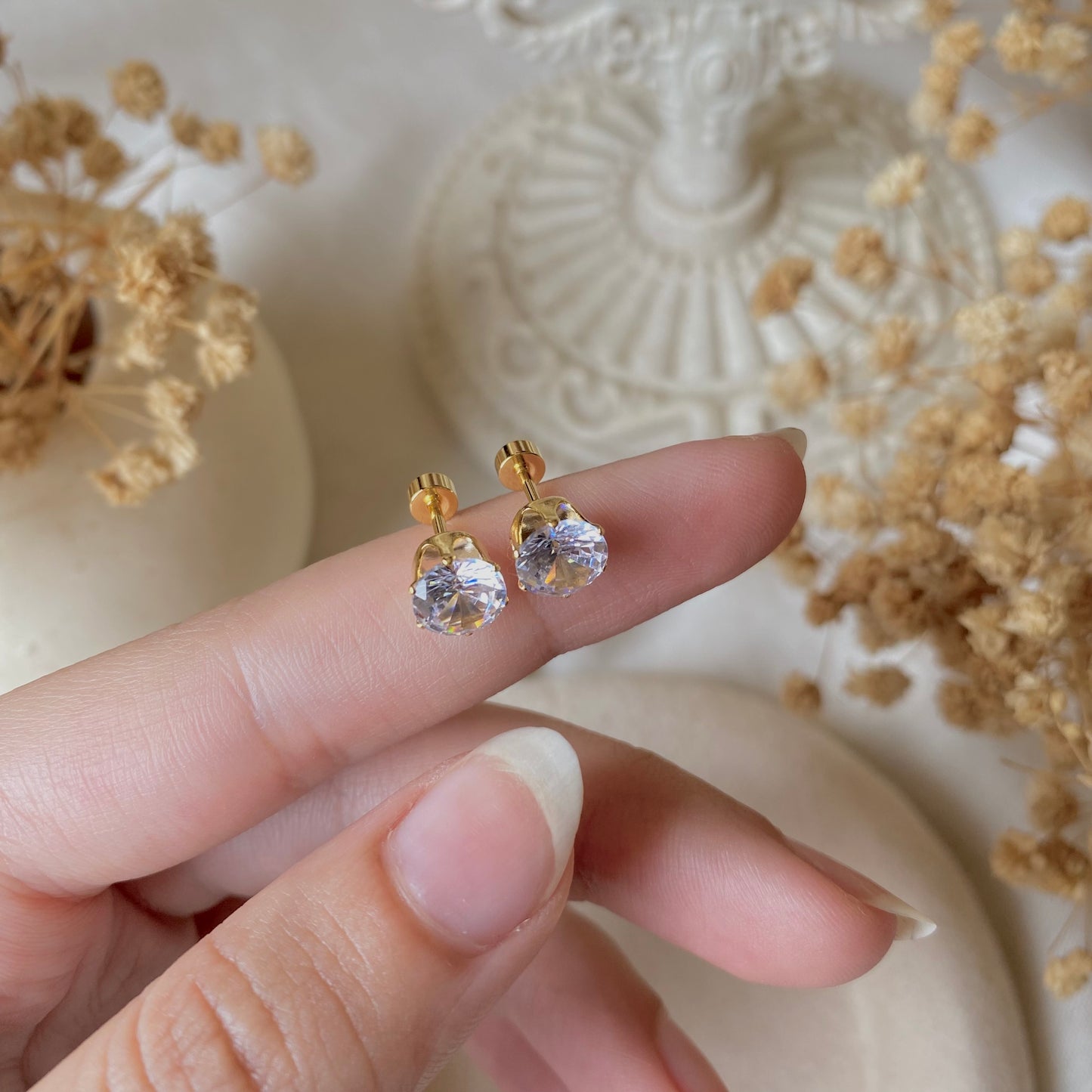 #00121 Copper Gold Plated Piercing