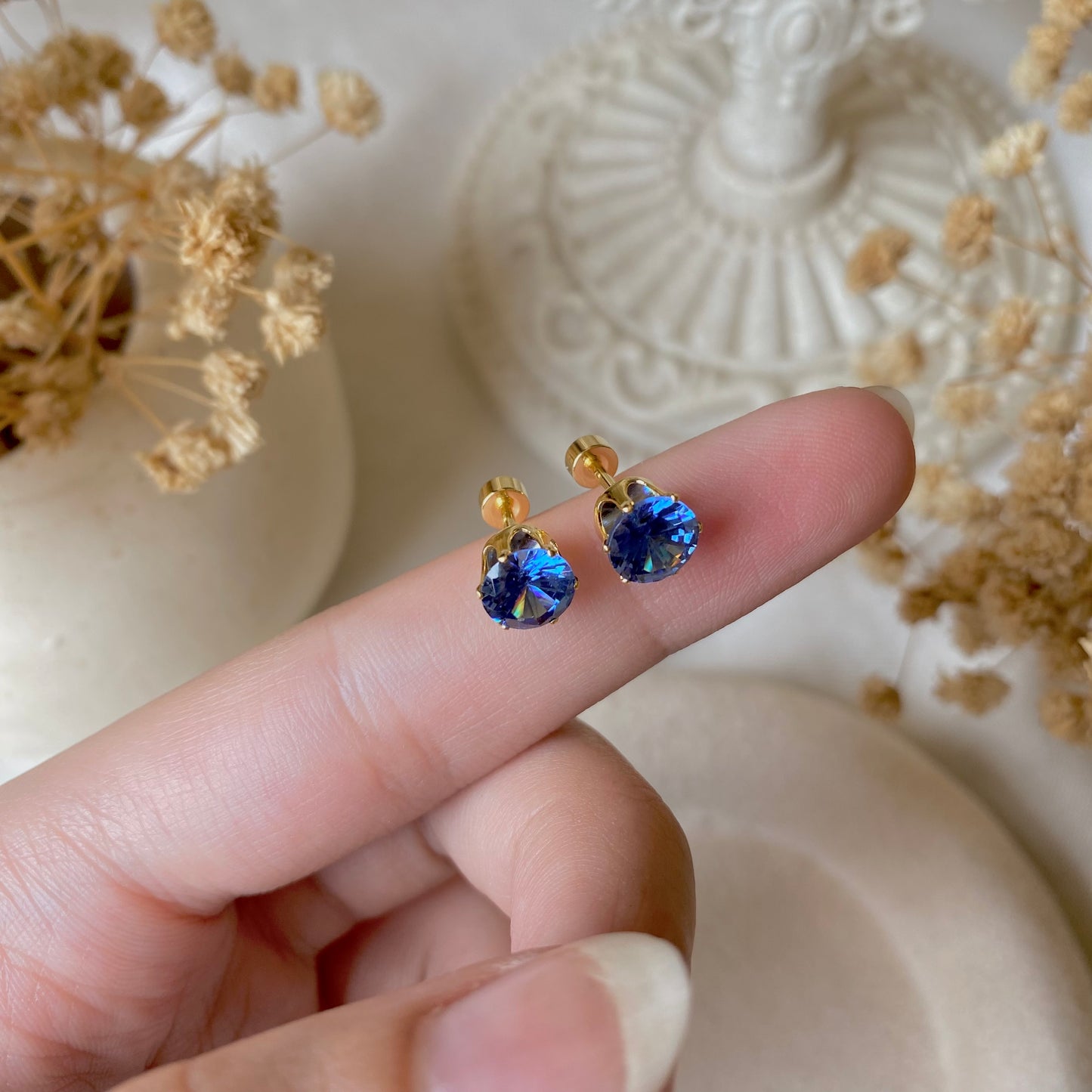 #00122 Copper Gold Plated Piercing