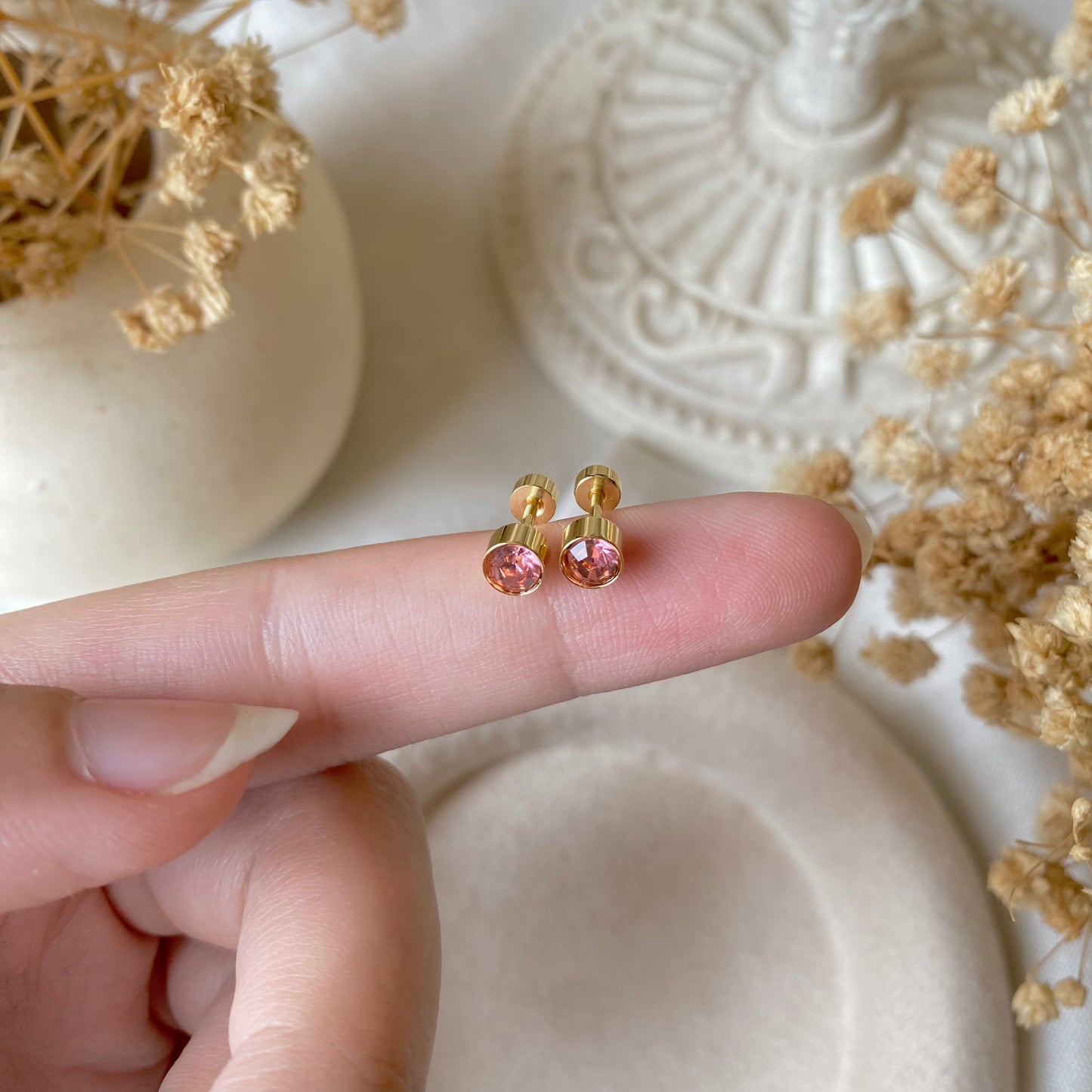 #00126 Copper Gold Plated Piercing