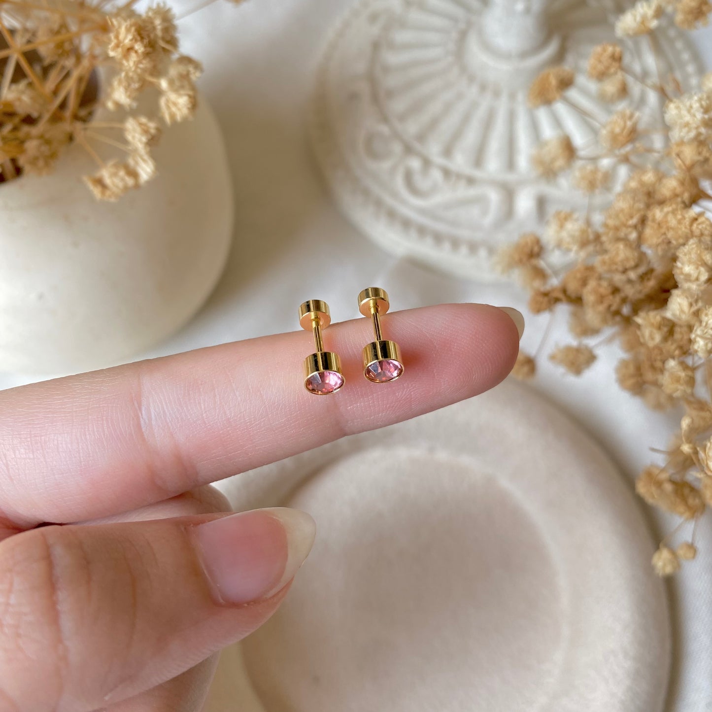 #00126 Copper Gold Plated Piercing