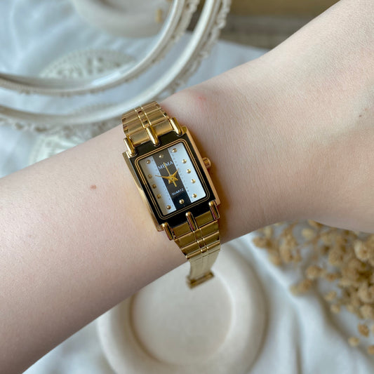 0005 Gold Plated stainless steel Watch