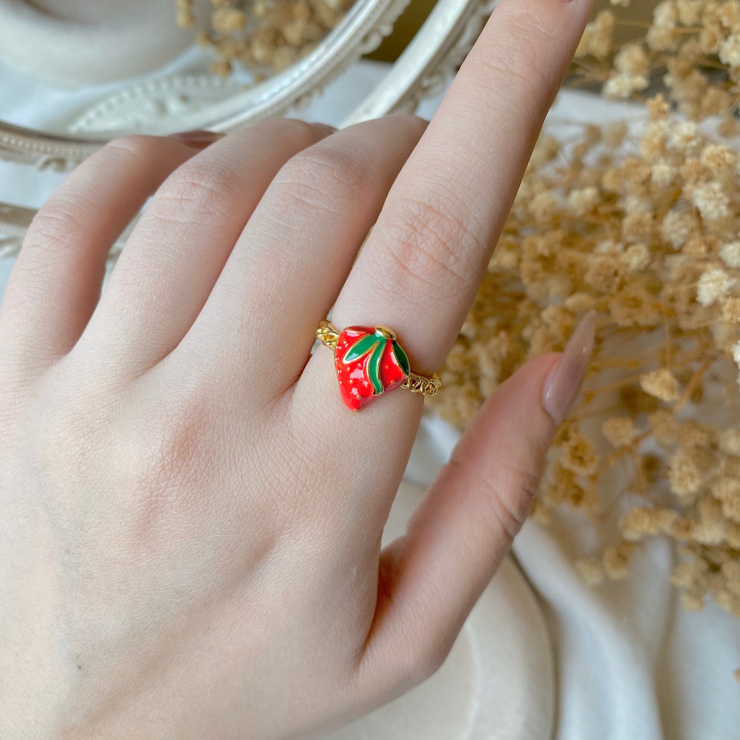 #50023 Copper Gold Plated Ring