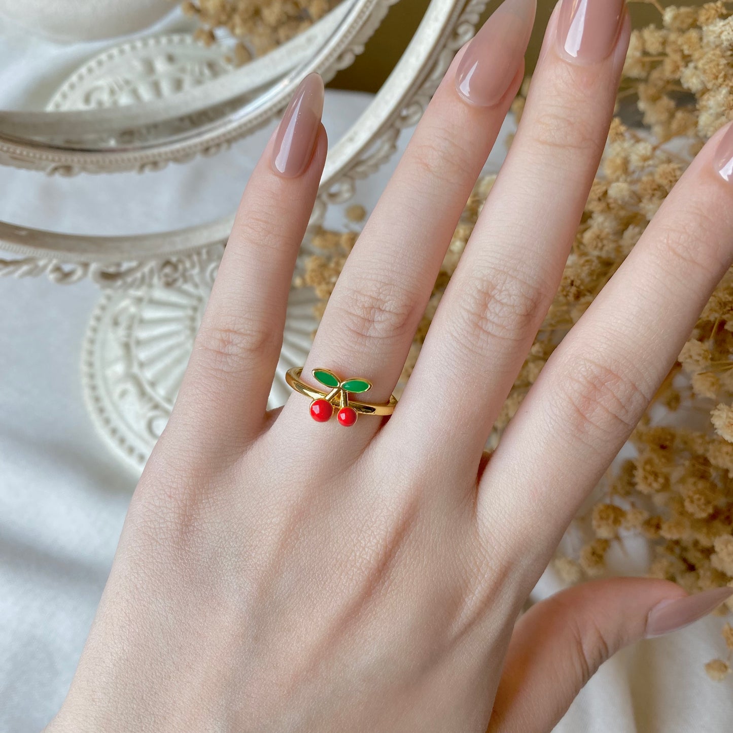 #50024 Copper Gold Plated Ring