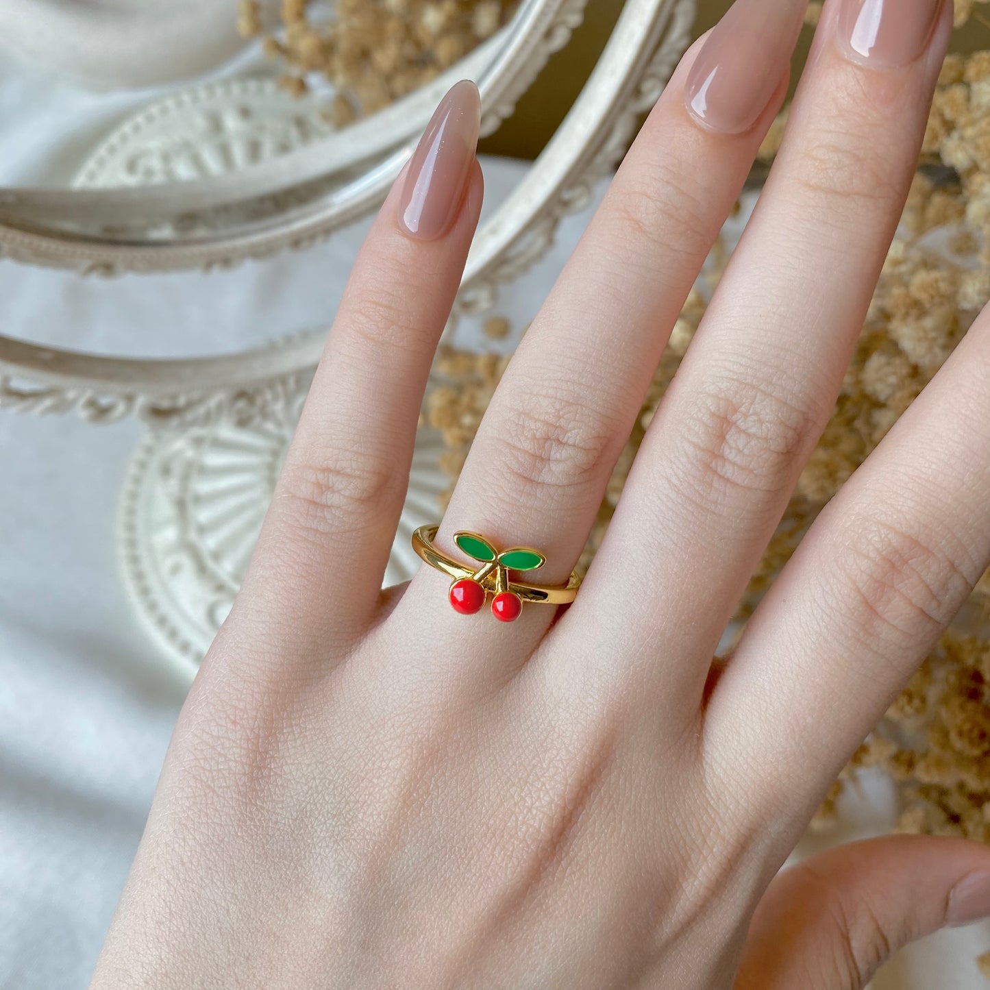 #50024 Copper Gold Plated Ring