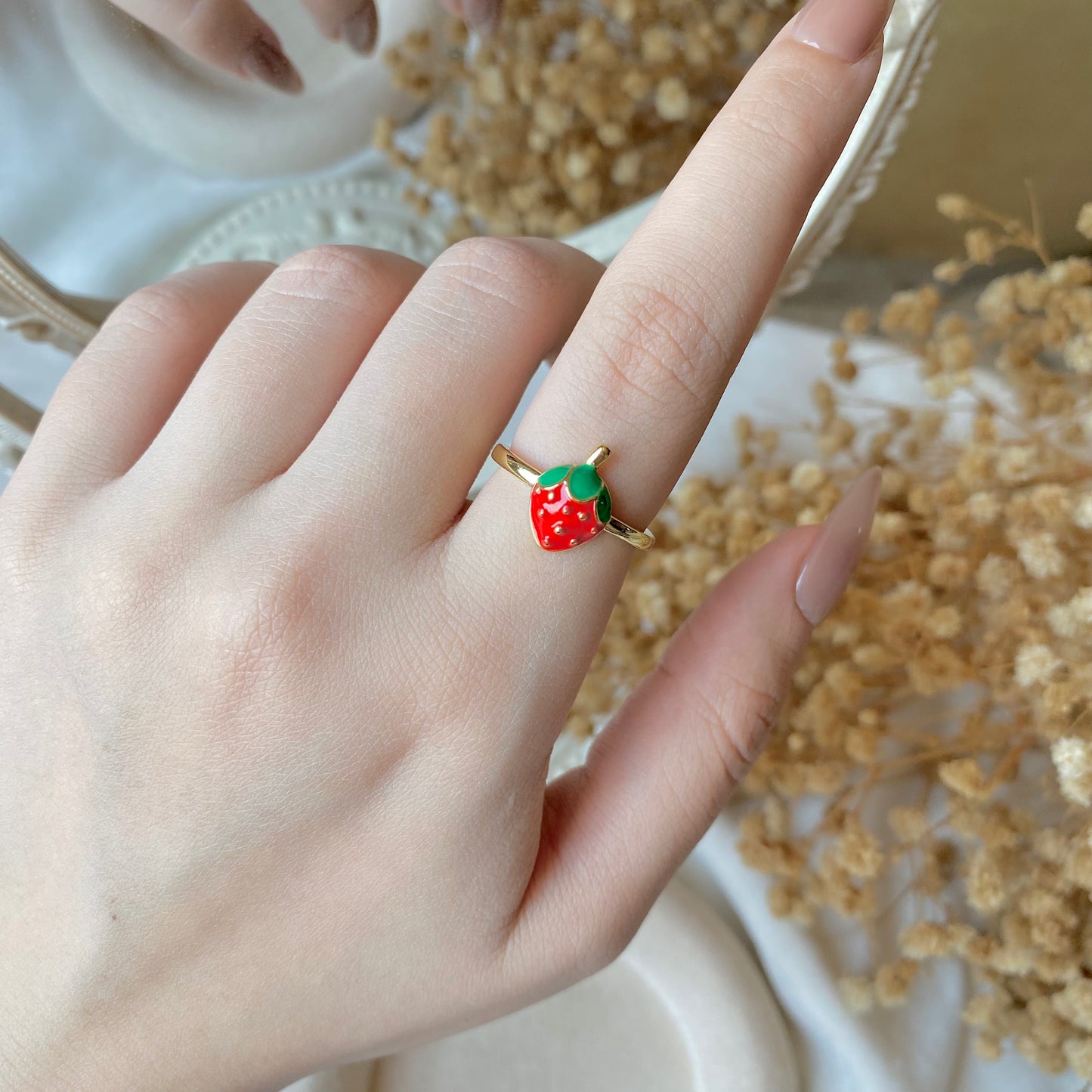 #50027 Copper Gold Plated Ring