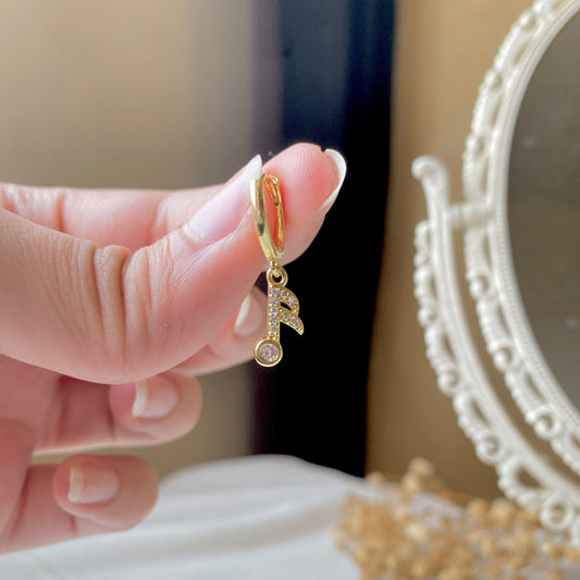#00127-5 Copper Gold Plated Piercing