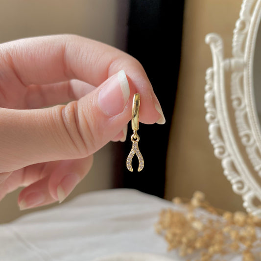 #00128-3 Copper Gold Plated Piercing