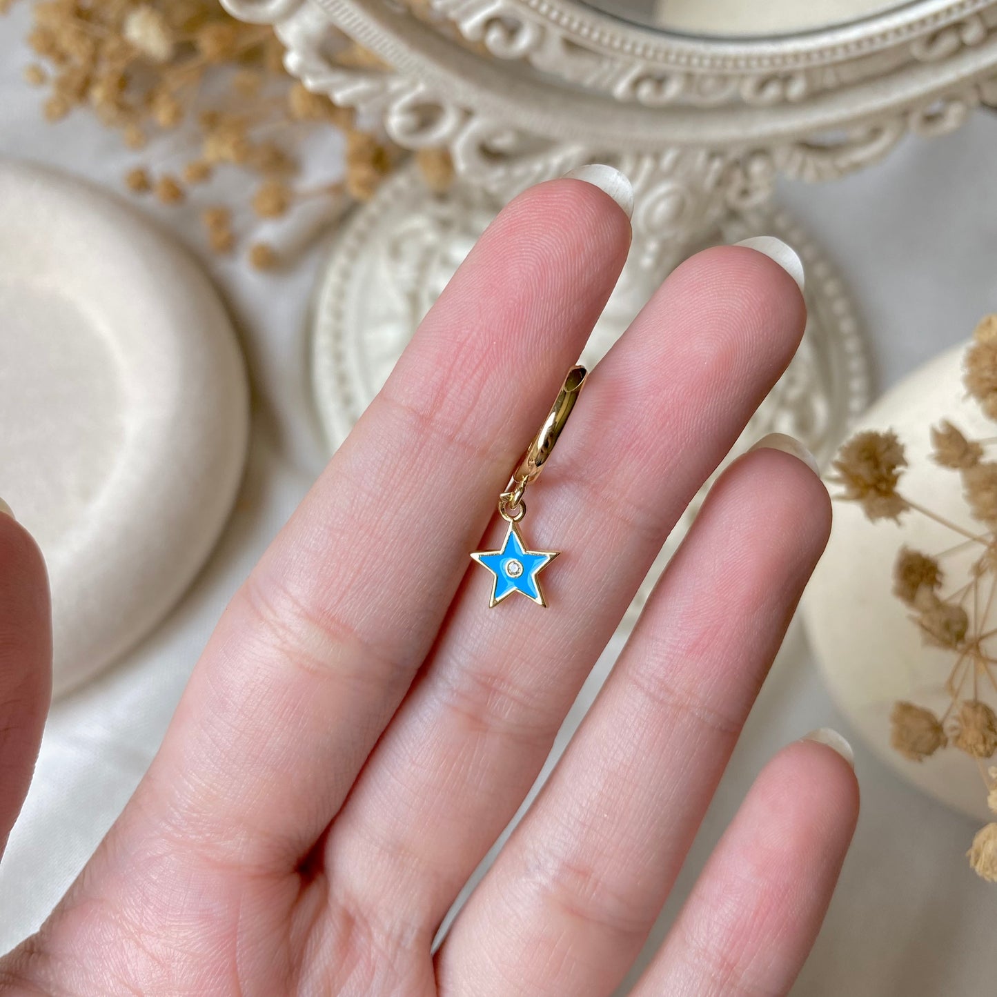 #00128-2 Copper Gold Plated Piercing