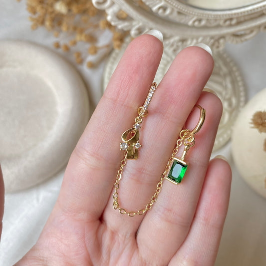 #00128-5 Copper Gold Plated Piercing