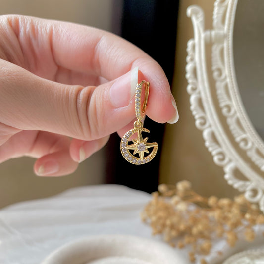 #00129-2 Copper Gold Plated Piercing