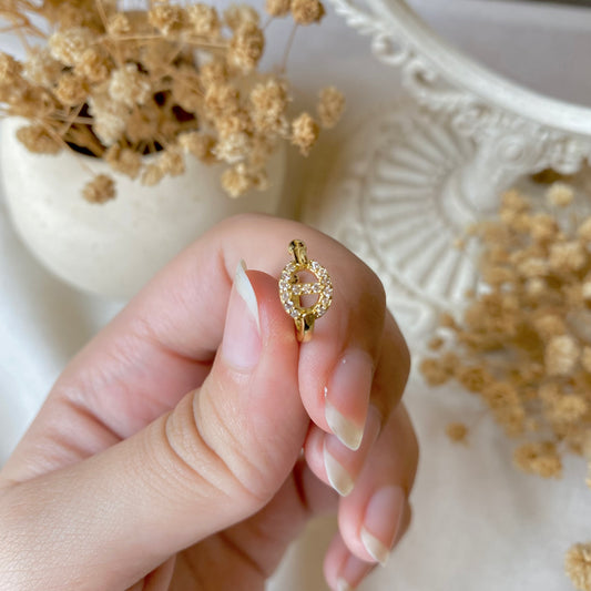 #00131-2 Copper Gold Plated Piercing