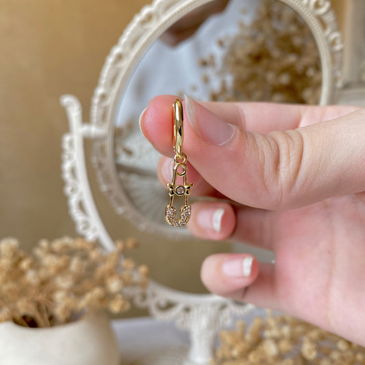 #00131-4 Copper Gold Plated Piercing