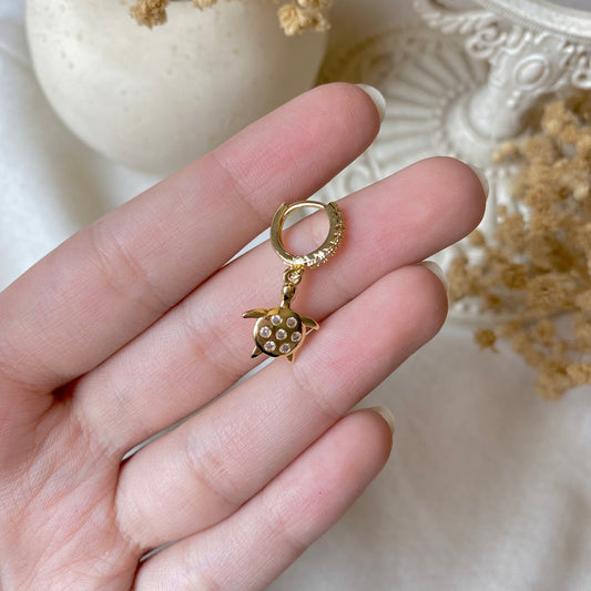#00132-1 Copper Gold Plated Piercing