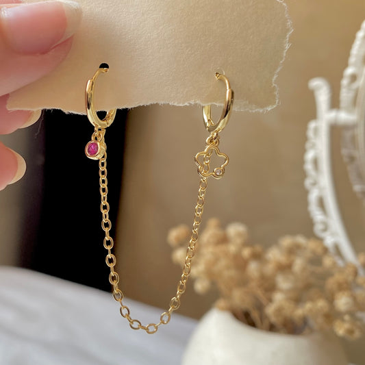 #00132-4 Copper Gold Plated Piercing
